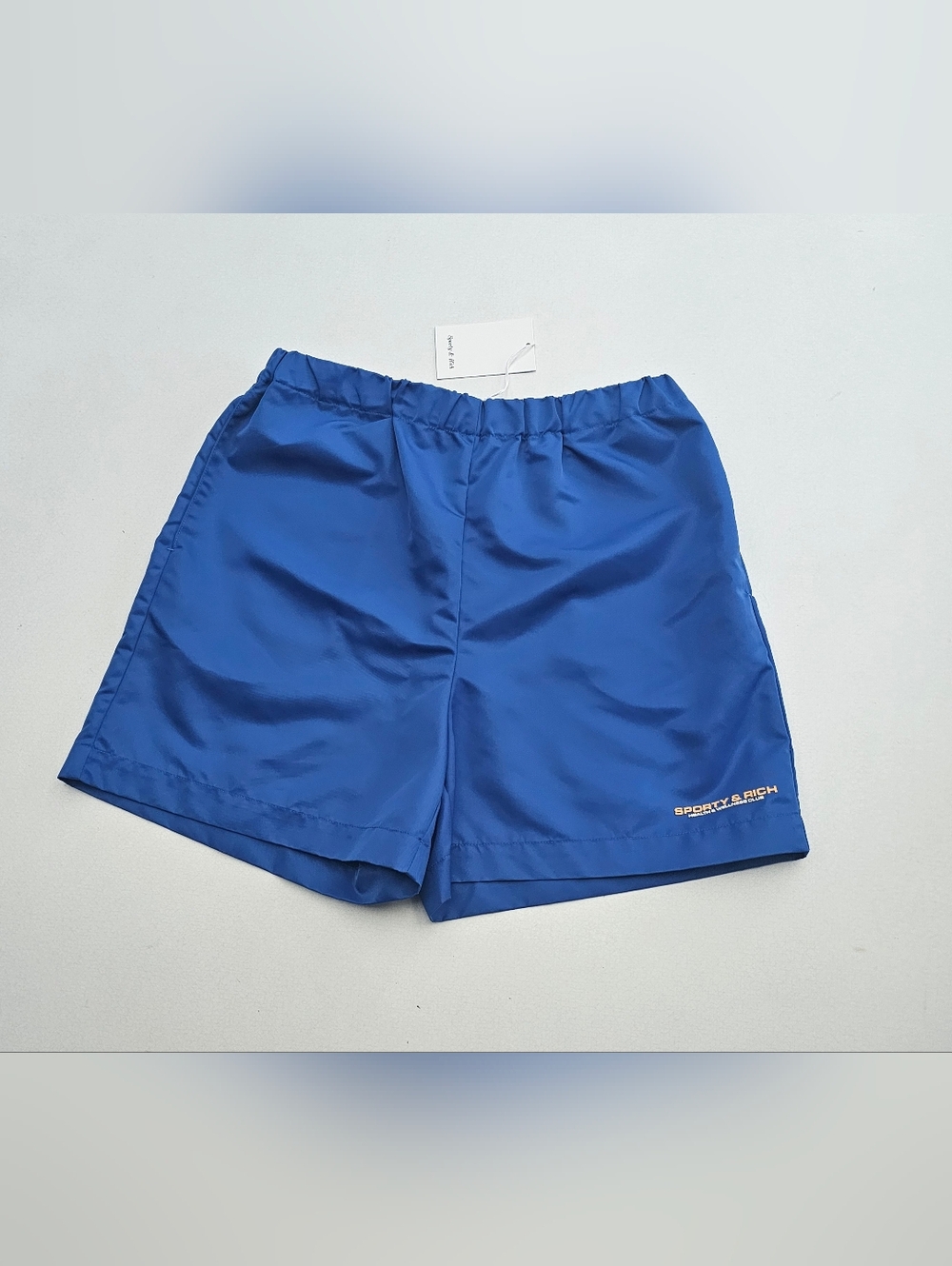 Sporty & Rich Bold Health Nylon Shorts